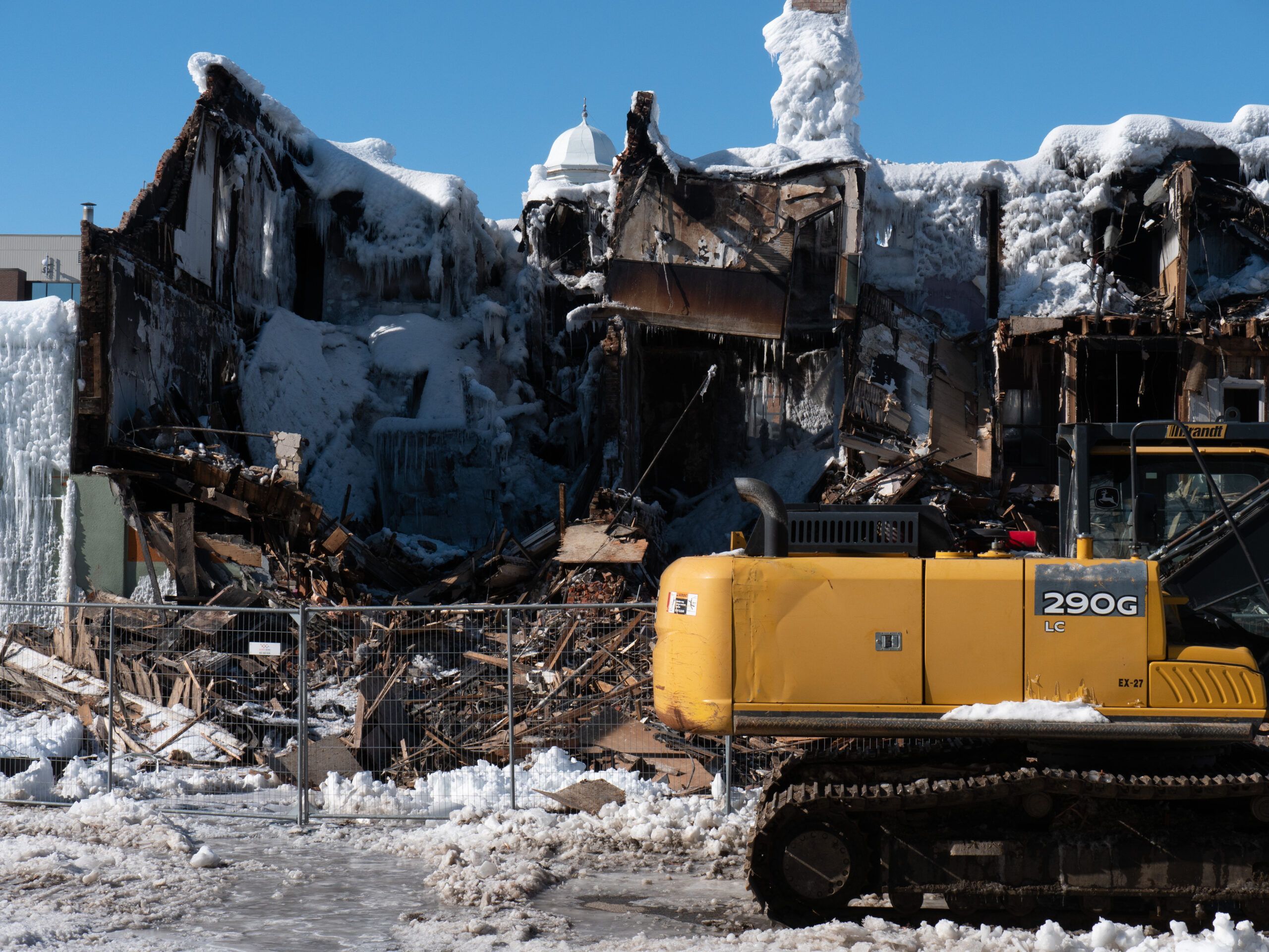 Hazardous Materials Slow Lethbridge Hotel Demolition, Fire ...