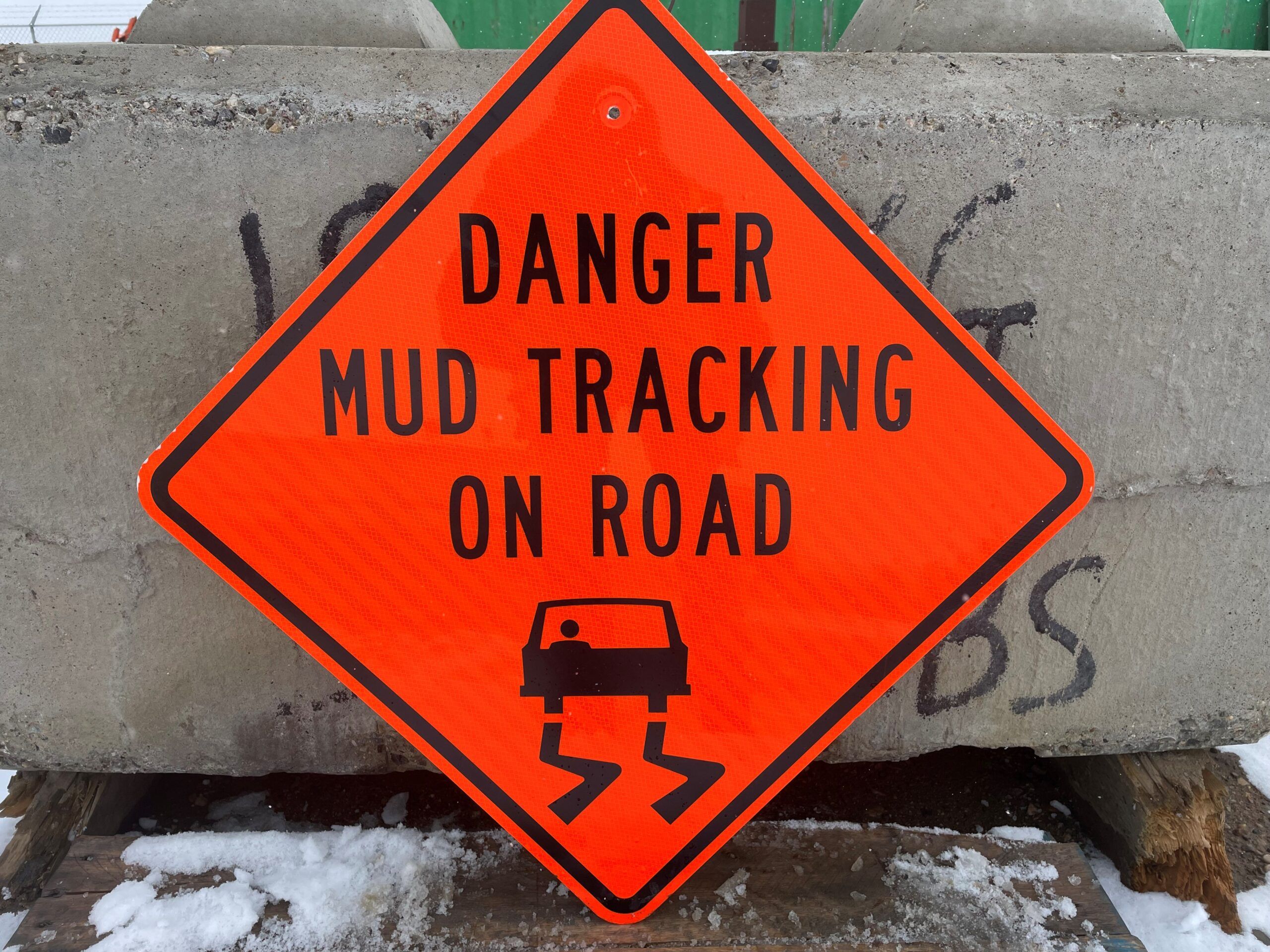 Spring driving conditions could amount to mud tracking on County roads ...