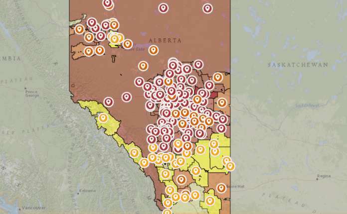 Forest Area Fire Ban OHV Restriction Issued As 70 Wildfires Reported   Restriction 696x430 